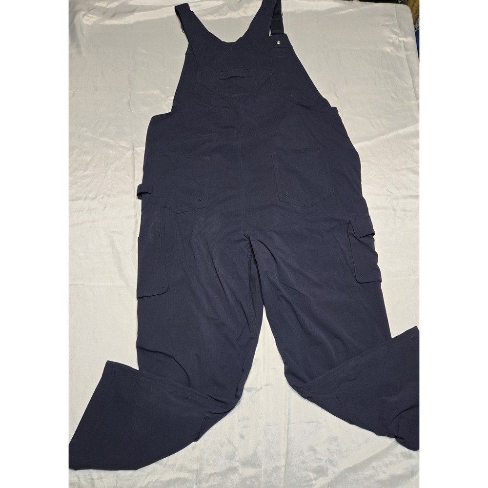 Duluth Trading Co Heirloom Bibs Women's Overalls Navy Blue XL x 33 Inseam NWT - Picture 9 of 10